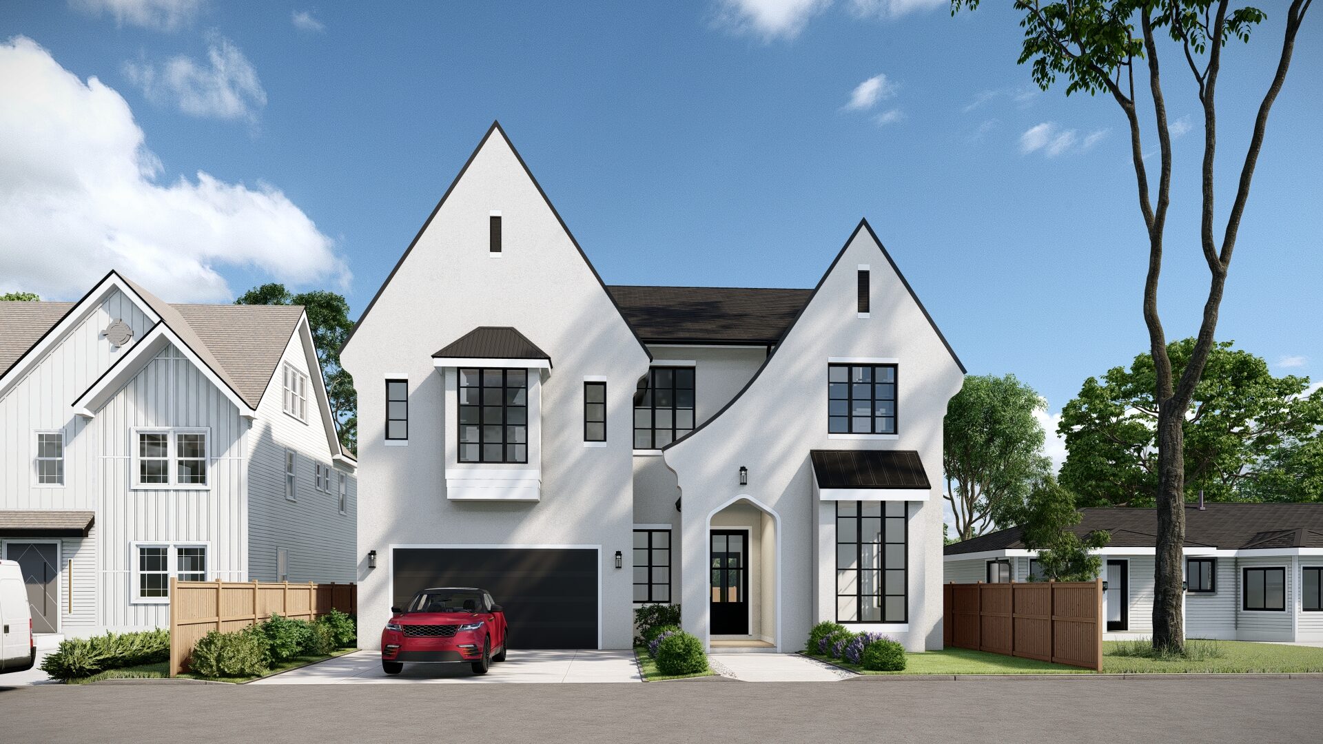 Front elevation of available home at 1223 Richelieu in Oak Forest